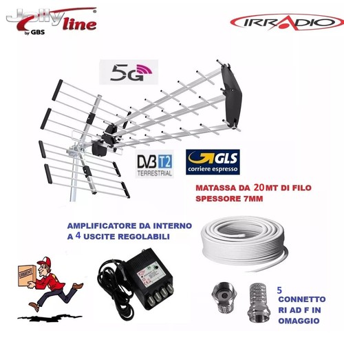 Kit antenna amplificata - kit, tv