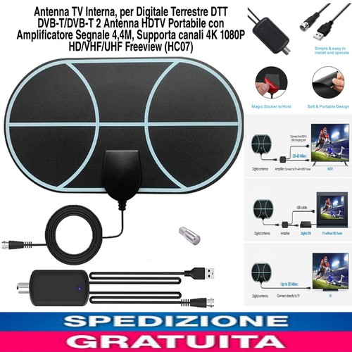 Antenna interna digitale - interna, x
