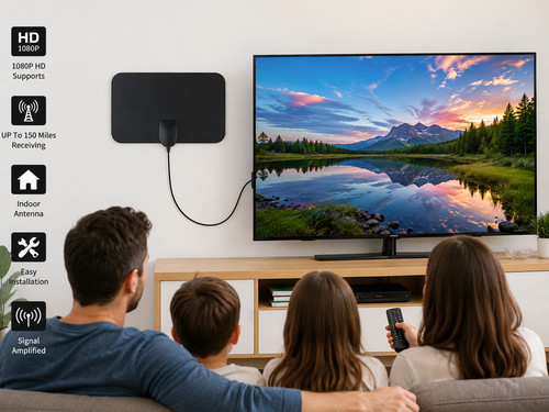 Antenna digitale interna hd - tv,